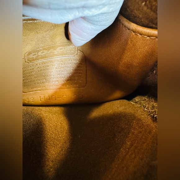 Coach Brown Leather Crossbody Bag - Picture 9 of 12